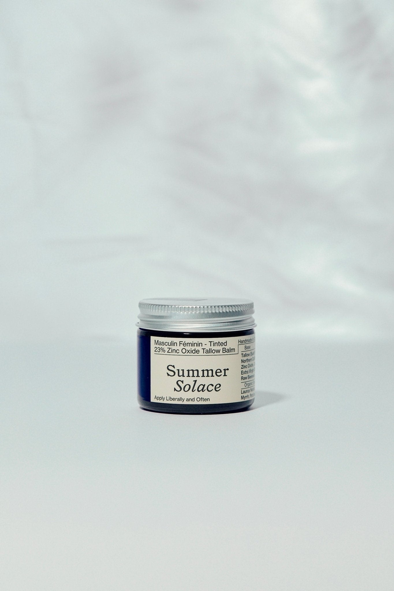 23% Non-Nano Zinc Tinted Tallow Balm | Scented