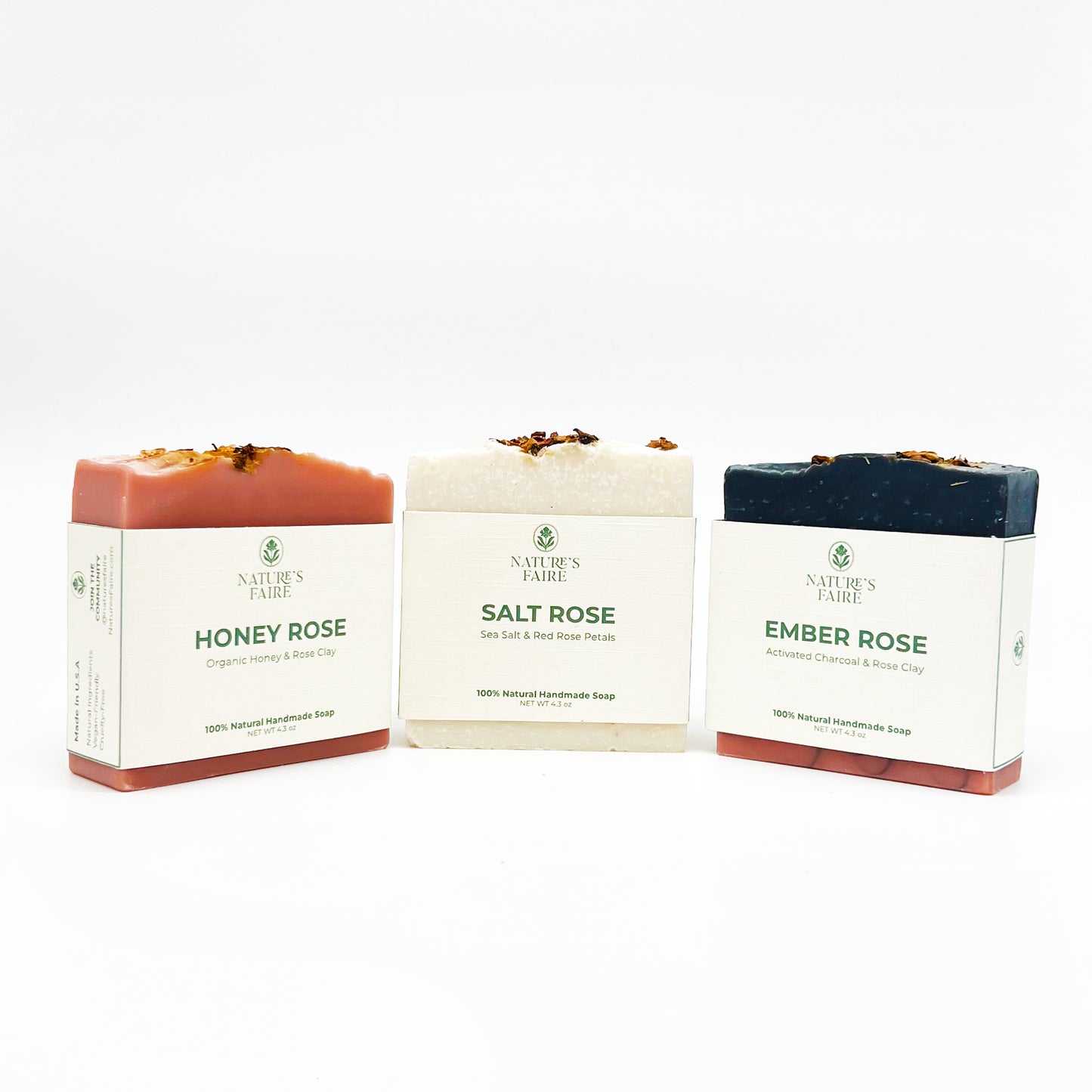 3 Roses Soap Set