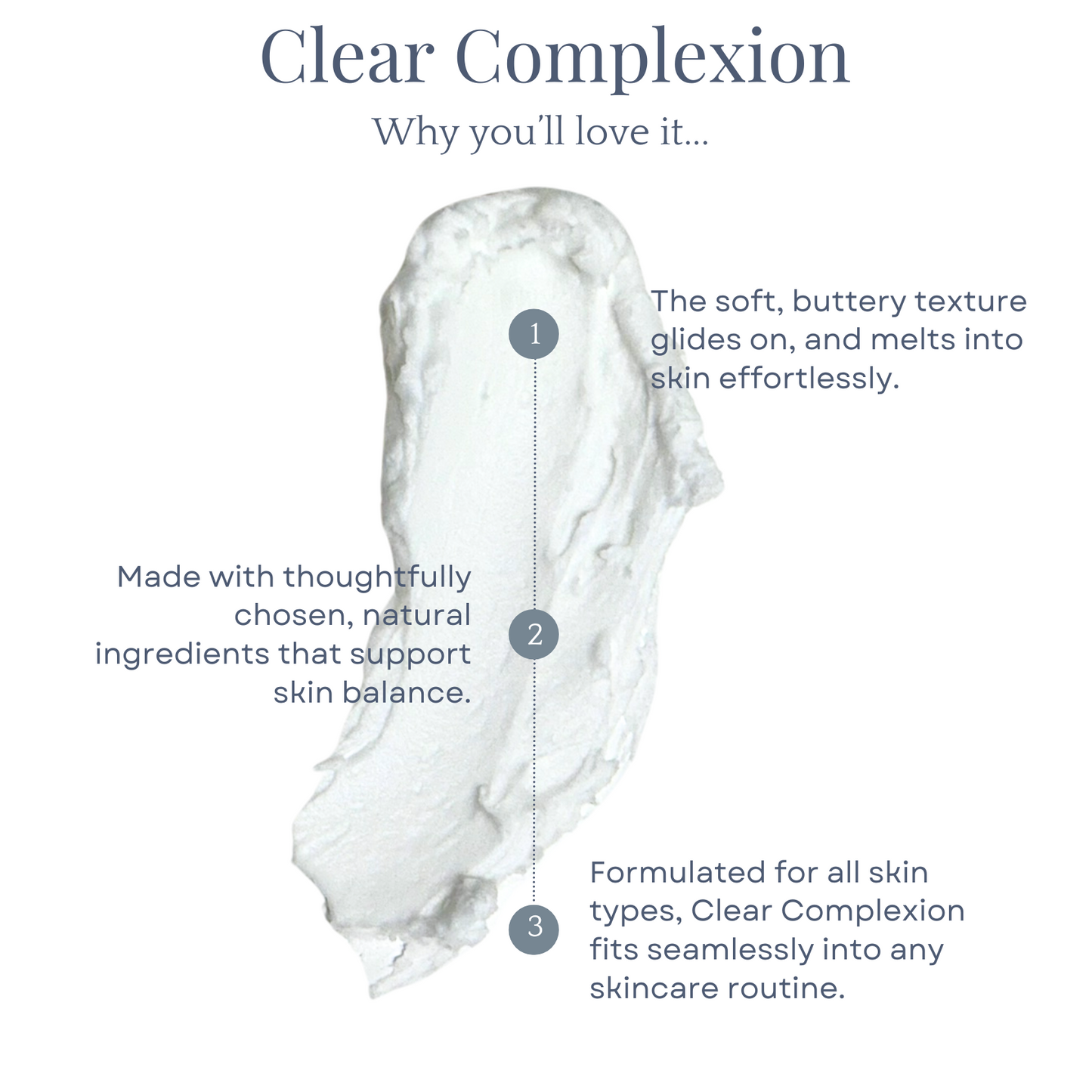 Clear Complexion Whipped Tallow Facial Moisturizer