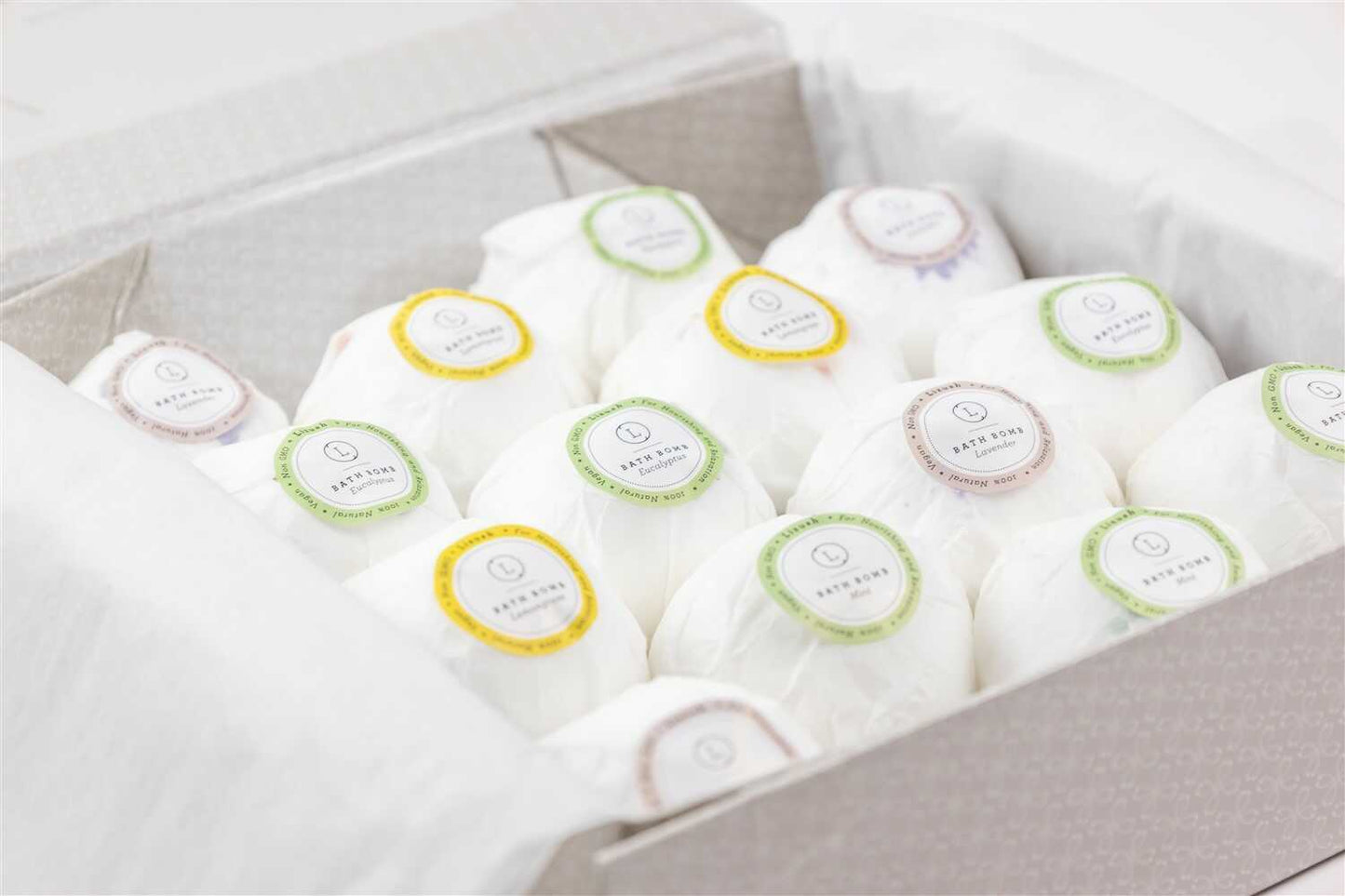 Bath Bomb Gift Box - Set of 14