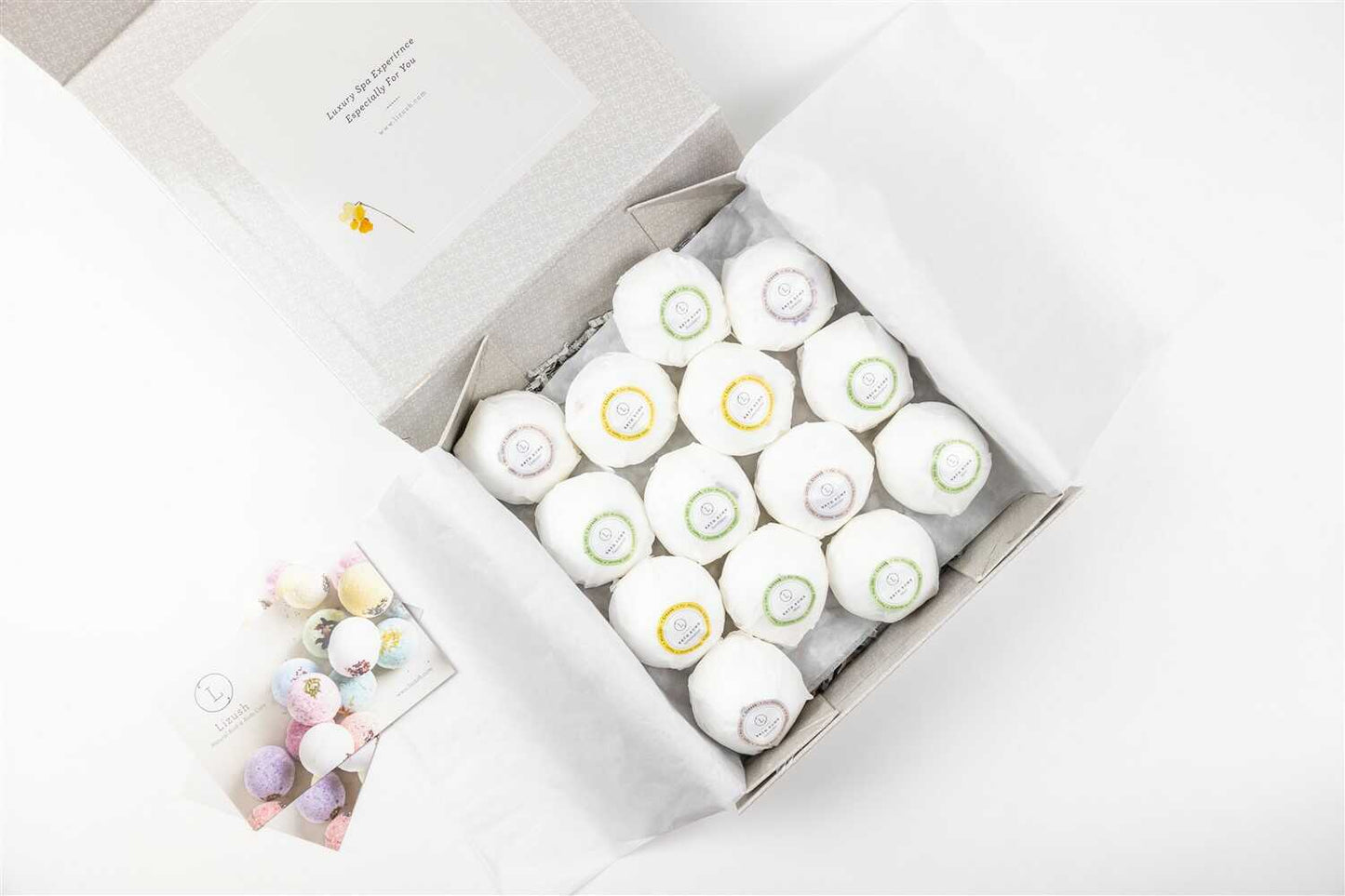 Bath Bomb Gift Box - Set of 14