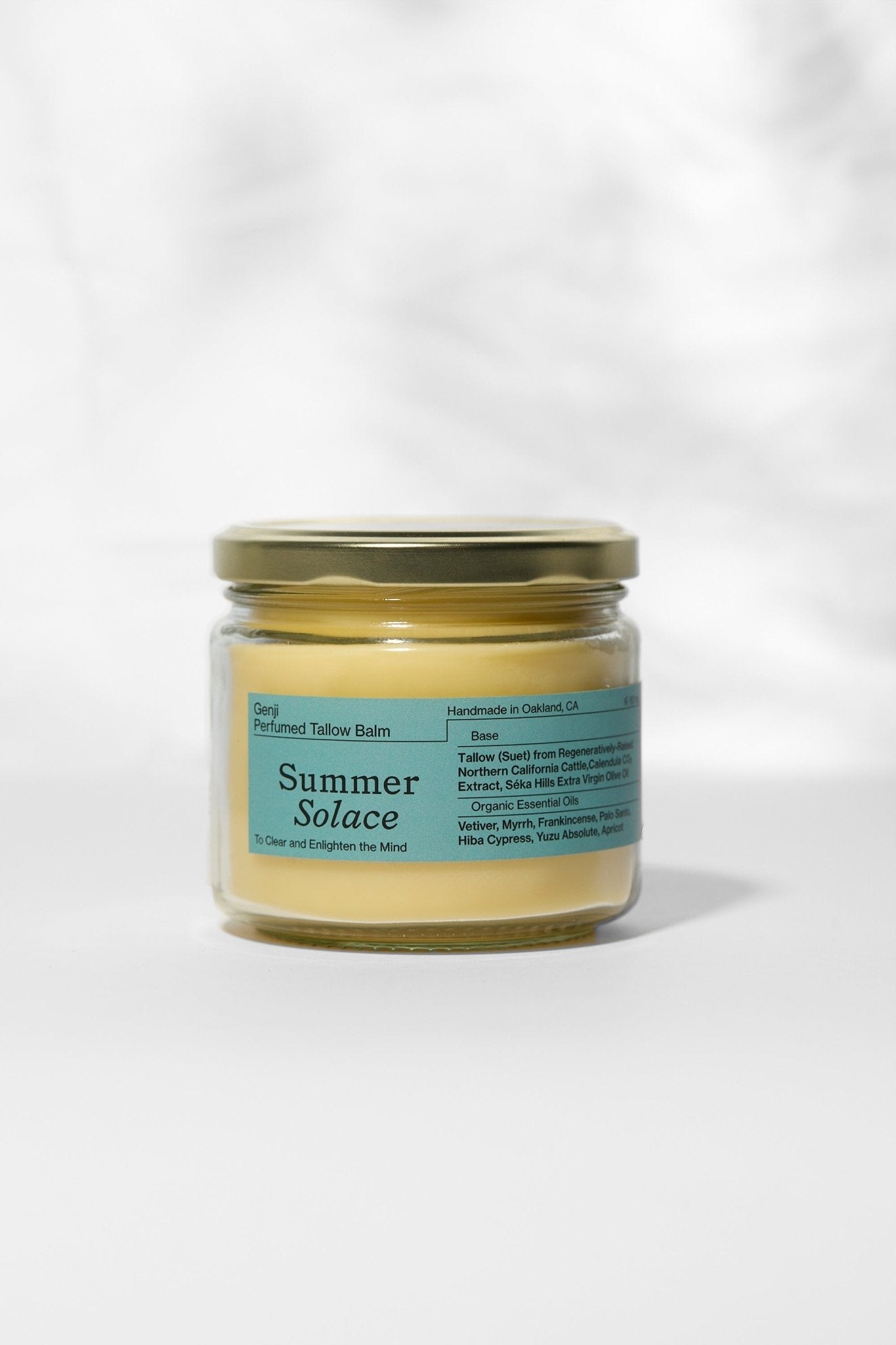 Genji –Perfumed Tallow Balm with Vetiver, Apricot & Palo Santo
