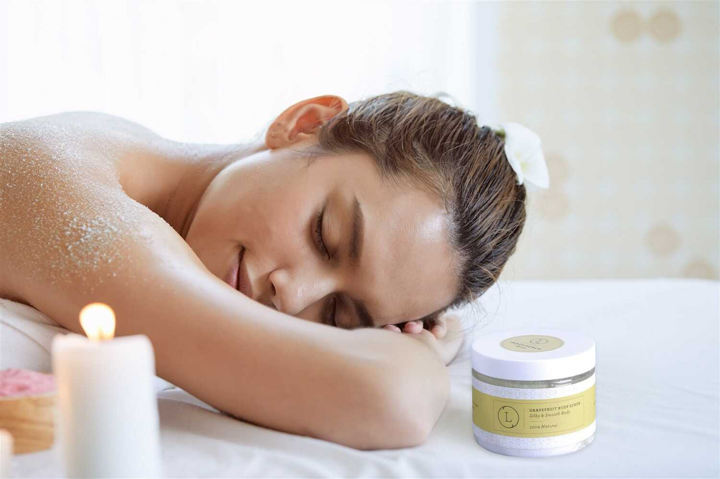 Grapefruit Body Salt Scrub