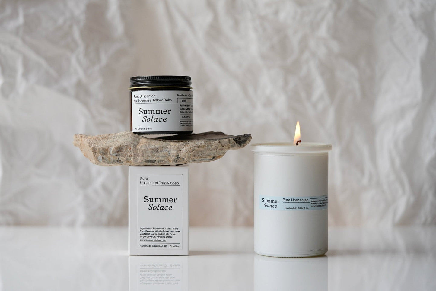 Pure Unscented Tallow – Slow Body Care® Collection
