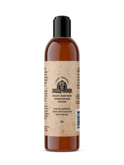 Organic Hand Whipped Beard Wash – Johnny Slicks
