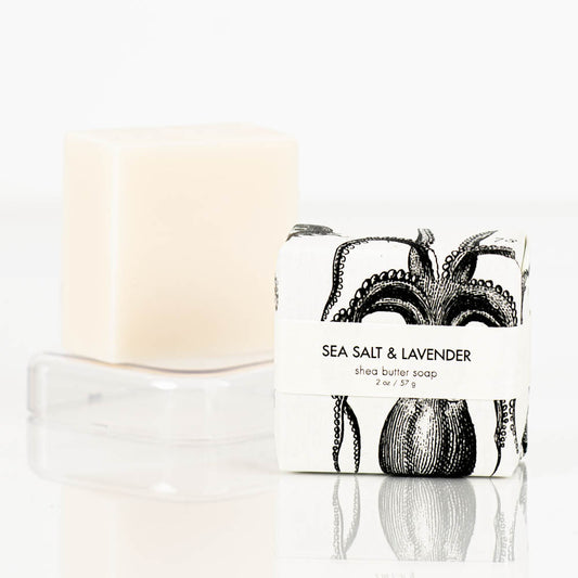 Sea Salt & Lavender - Petite Shea Butter Soap