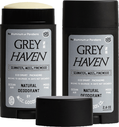 "Greyhaven" Natural Deodorant