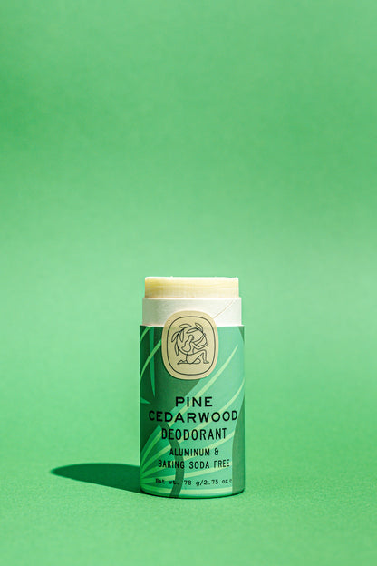 Pine Cedarwood Deodorant Plastic-Free Tube