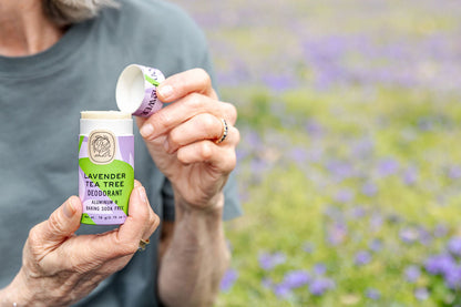 Lavender Tea Tree Deodorant Plastic-Free Tube