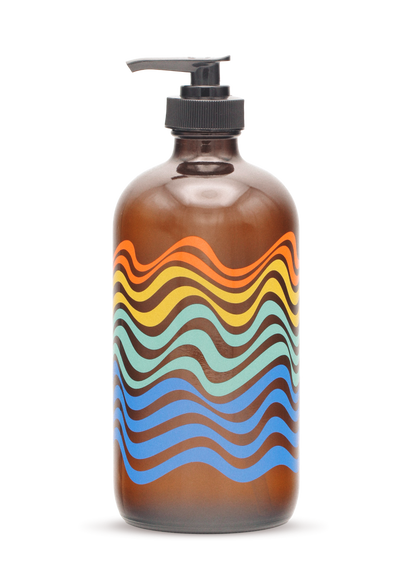 Mind and Body Wash Refillable Glass