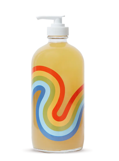 Mind and Body Wash Refillable Glass