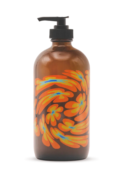 Mind and Body Wash Refillable Glass