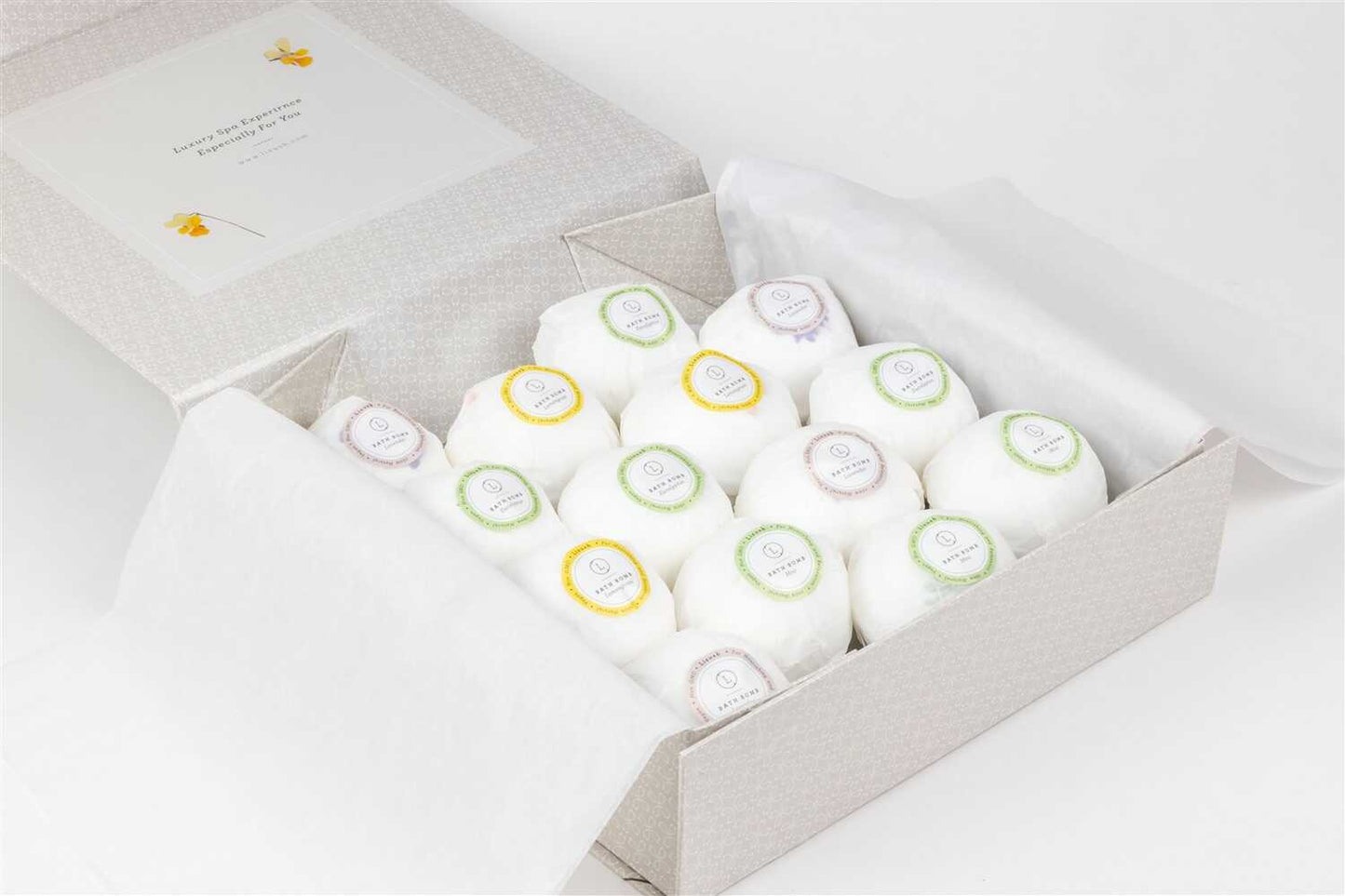 Bath Bomb Gift Box - Set of 14