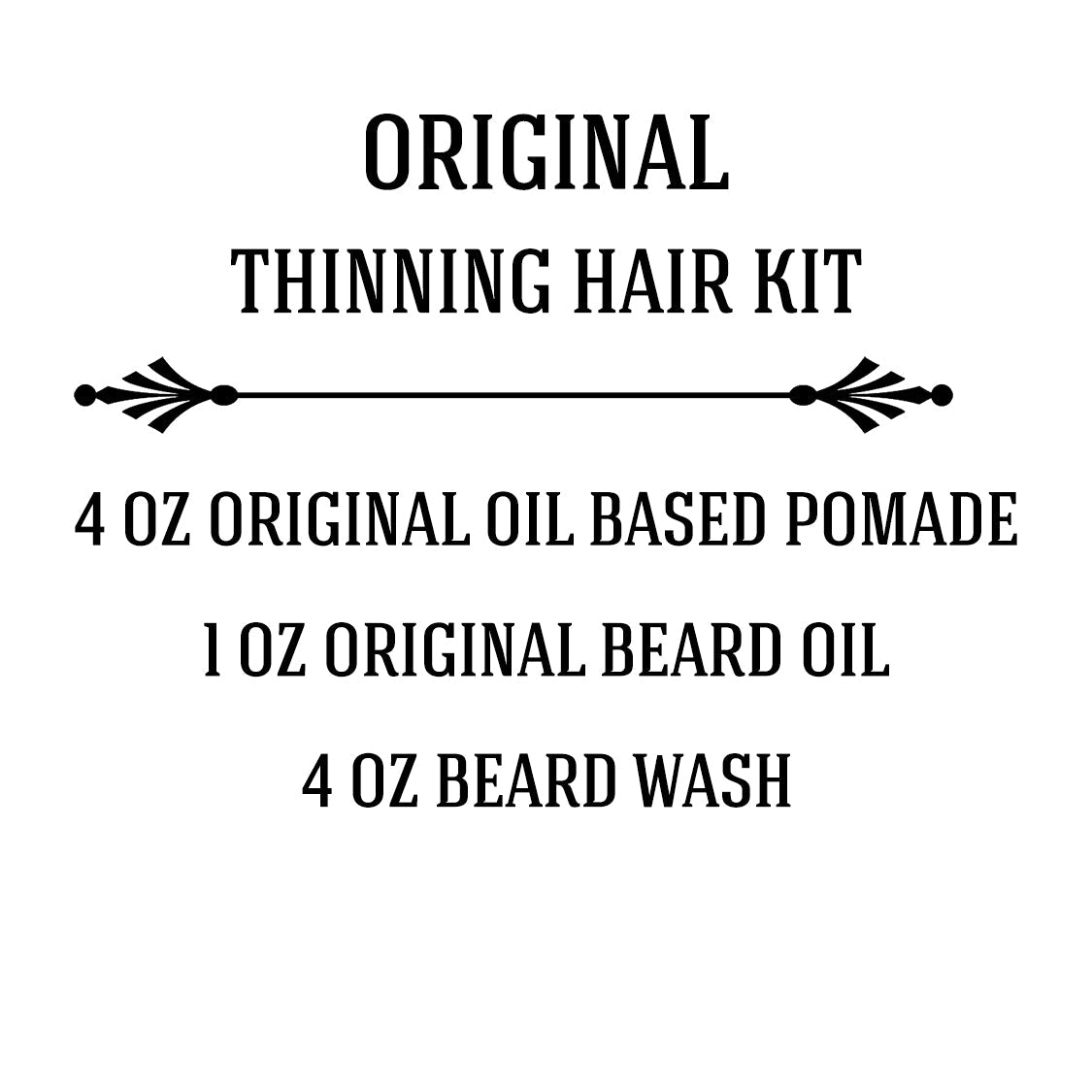 Thinning Hair Kit - Johnny Slicks