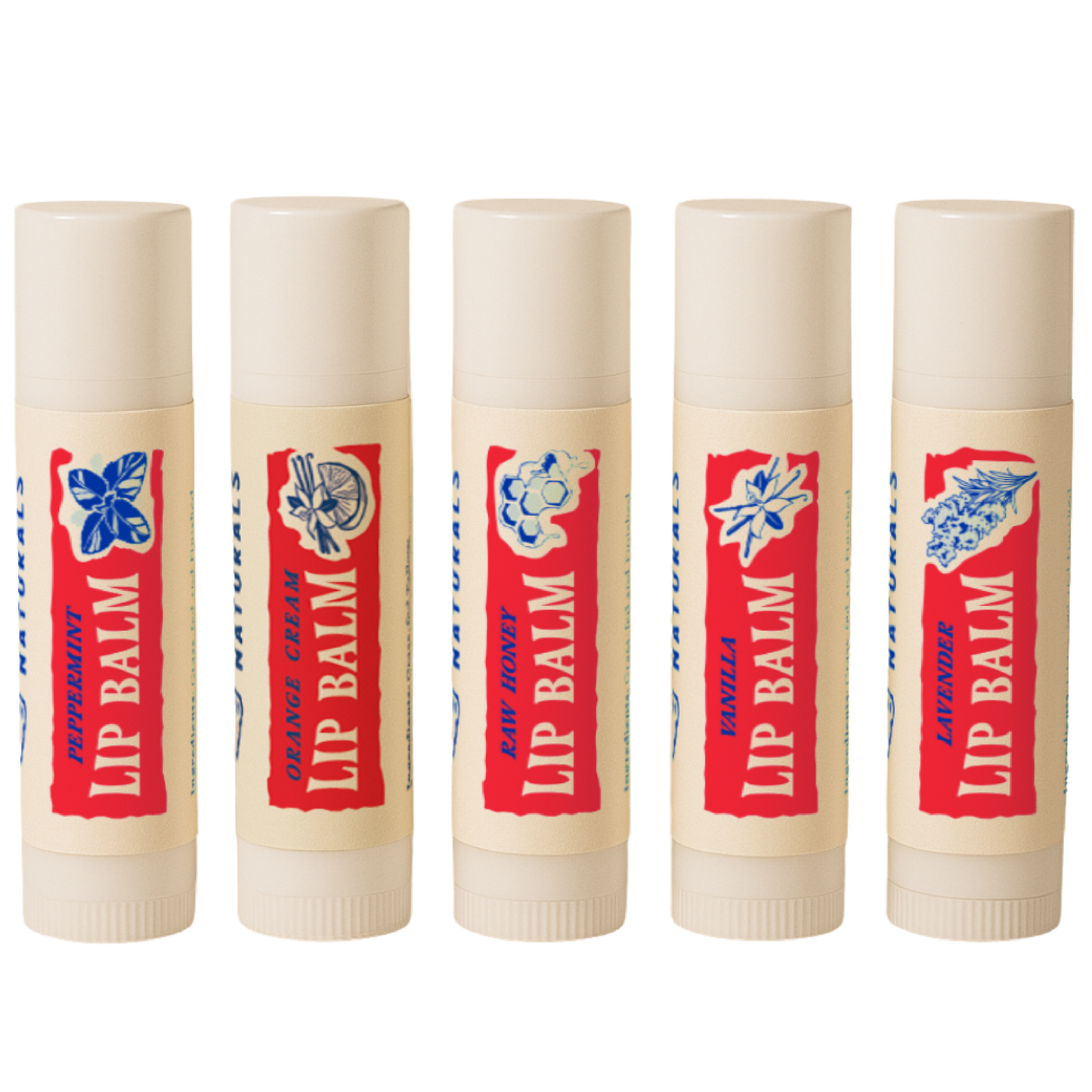 Tallow Lip Balm (5 Pack)