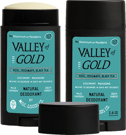 "Valley of Gold" Natural Deodorant