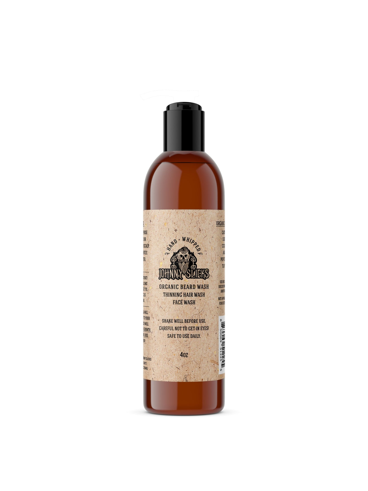 Organic Hand Whipped Beard Wash – Johnny Slicks