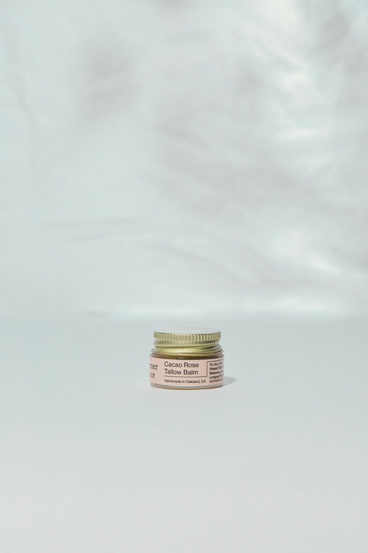 Cacao Rose – Lip, Brow & Cuticle Balm | Floral Infusion with Jasmine & Geranium