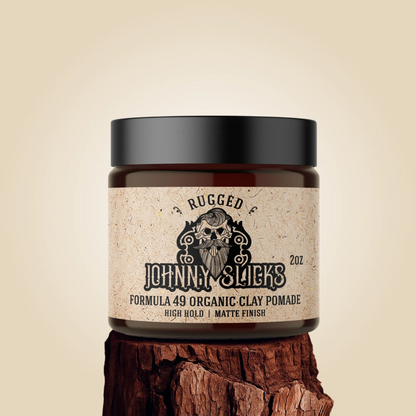 Formula 49: Organic Clay Pomade – Johnny Slicks