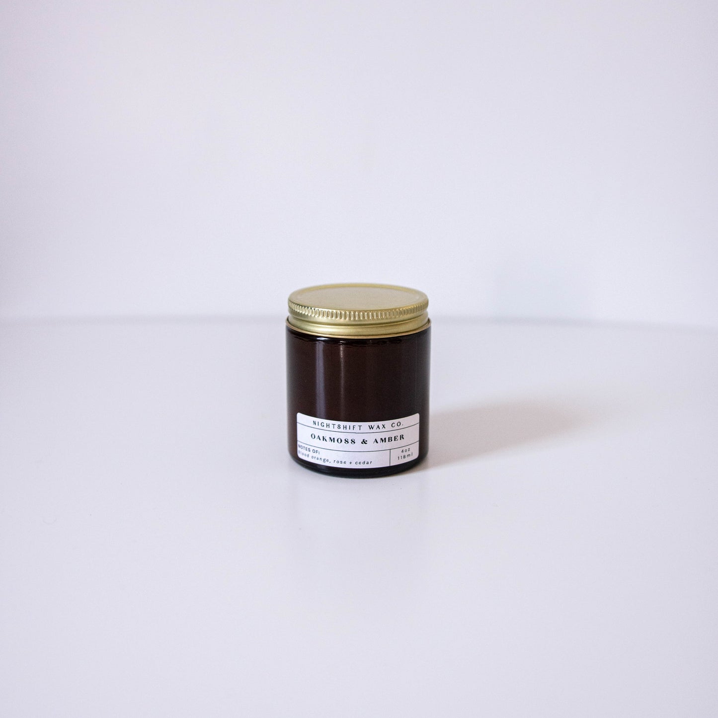 Oakmoss & Amber Soy Candle
