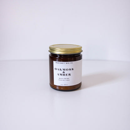Oakmoss & Amber Soy Candle