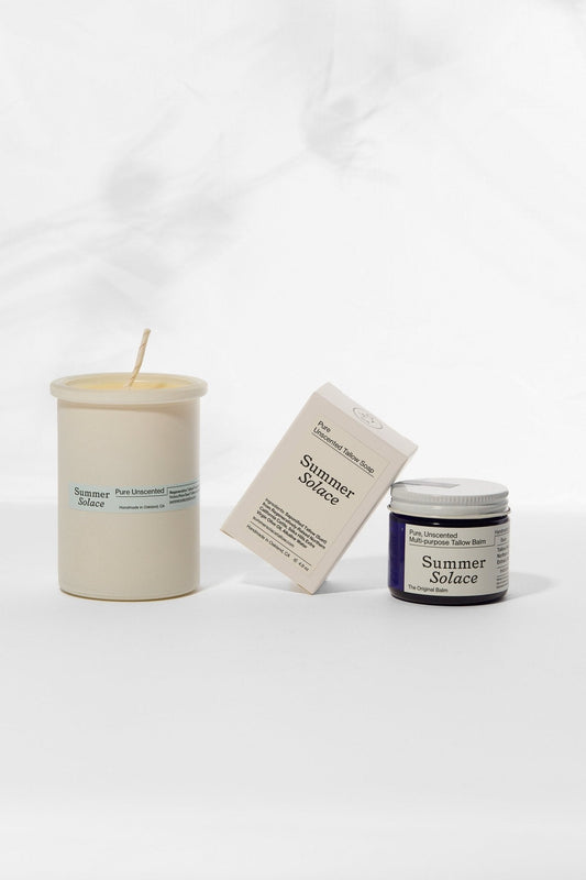 Pure Unscented Tallow – Slow Body Care® Collection