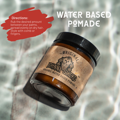 Organic Water Based Pomade – Johnny Slicks
